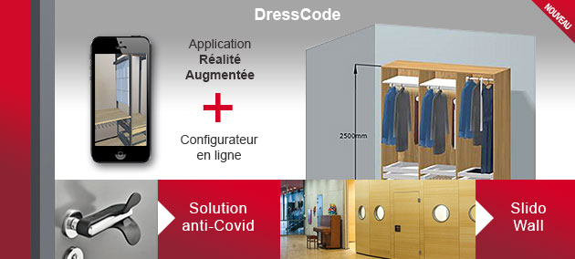 Solutions DressCode + anti-Covid + Slido wall
