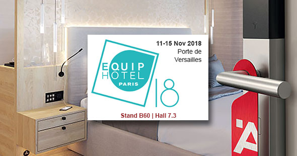 Salon Equip’Hotel à Paris, les nouveaux produits de la gamme Hôtel