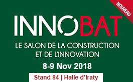 Salon Innobat à Biarritz les 8 et 9 novembre 2018