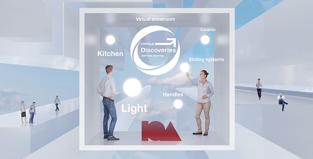  Häfele Discoveries : le showroom virtuel en 3D