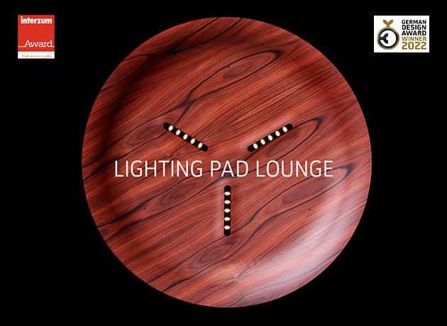 Lighting Pad Lounge, éclairage et insonorisation dans le même produit